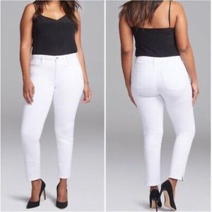 CURVES 360 BY NYDJ Slim Straight Leg Ankle Jeans